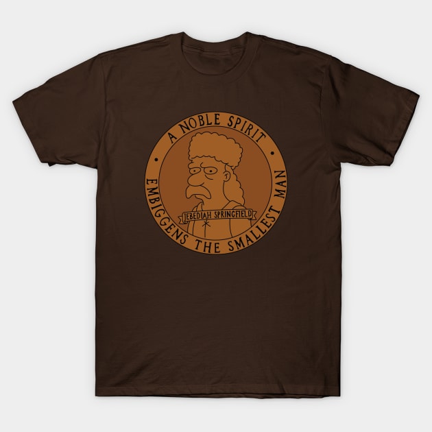 Jebediah Springfield T-Shirt by saintpetty